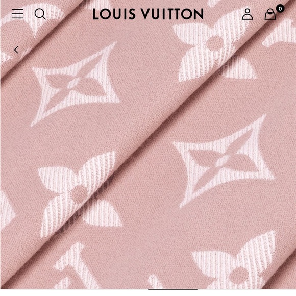 Louis Vuitton LV Essential Scarf Beige Rose - Picture 3 of 6